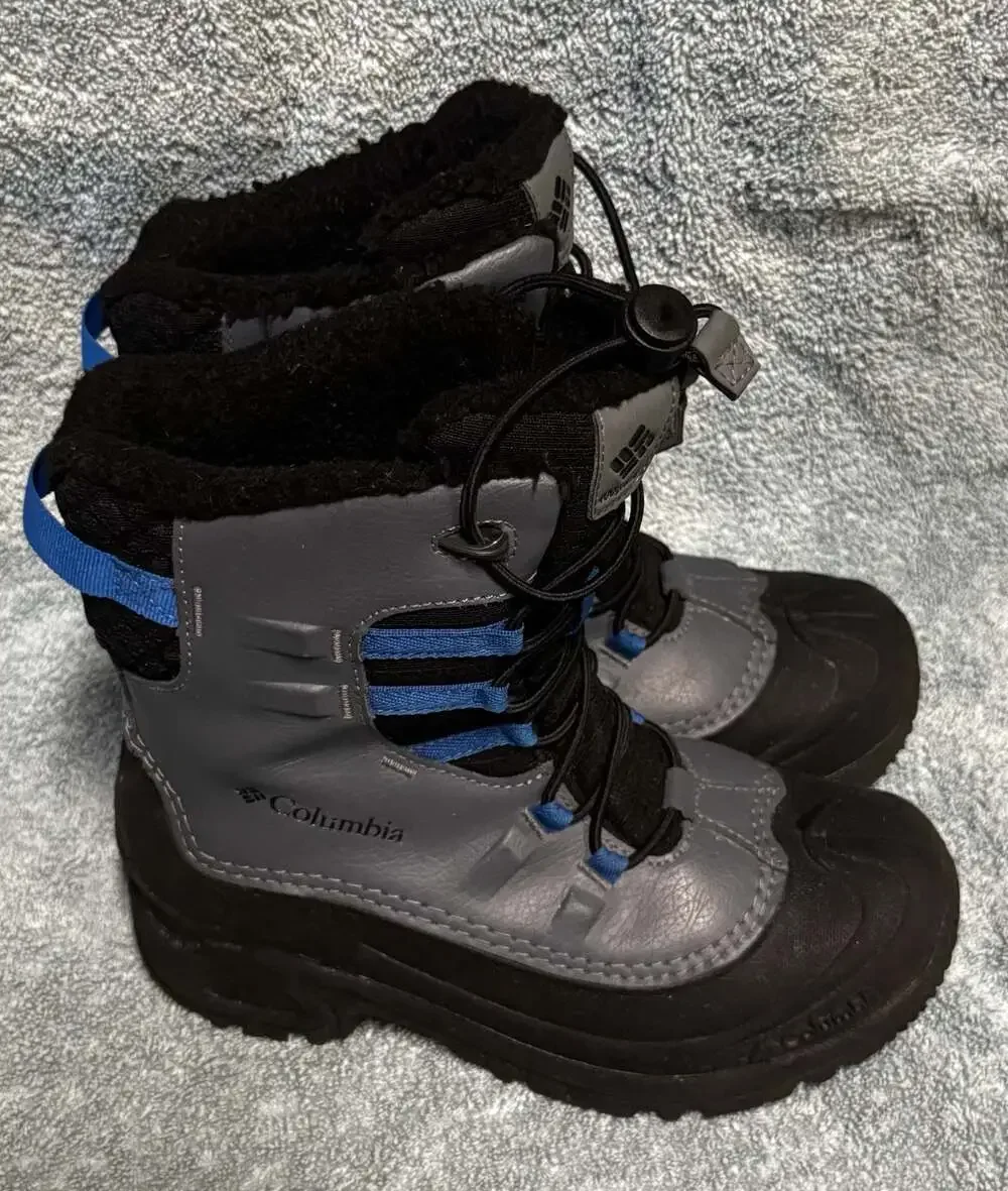 Columbia Bugaboot Celsius Snow Boot Shark/Bright Indigo 400g Waterproof